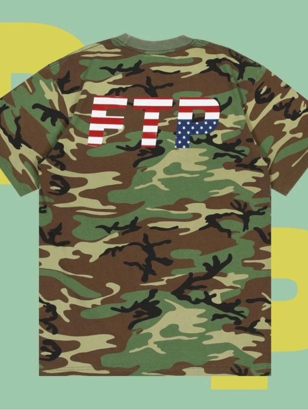 FTP Flag Logo Tee (Medium & Large)